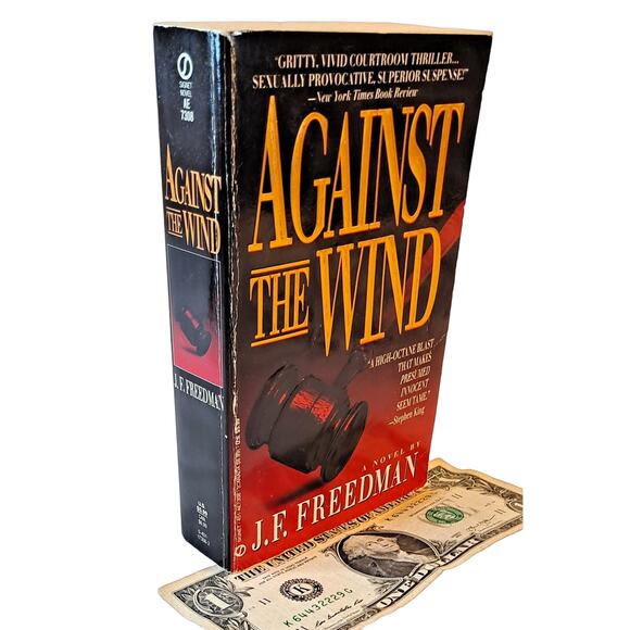 Against the Wind by J. F. Freedman (1992 1st Mass Market Paperback) - Picture 6 of 6
